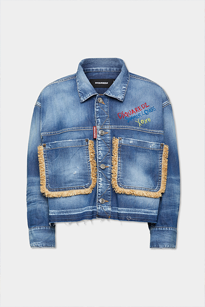 Summer Lovers Medium Wash Maxi Jean Jacket