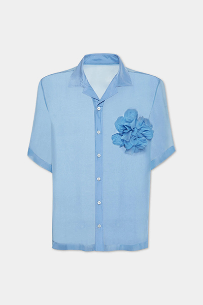 Chiffon Bowling Shirt