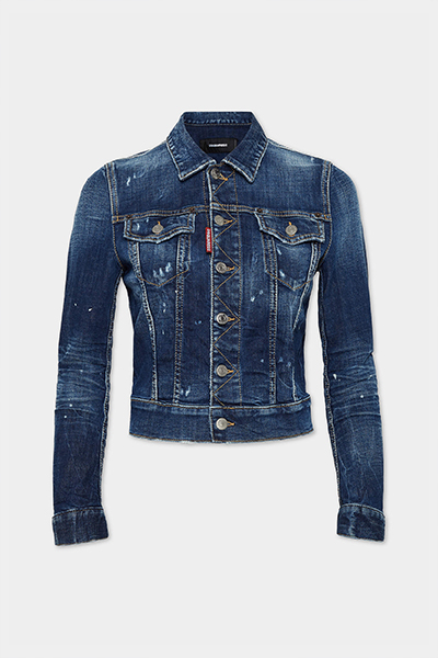 Dark Perfect Clean Wash Classic Jean Jacket