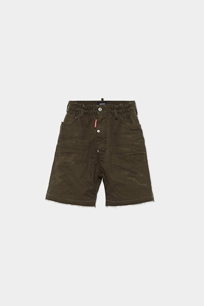 Ripped Chino Wash Big Brother Shorts
