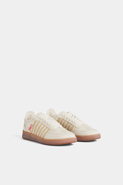 Summer Lovers Raffia Boxer Sneakers