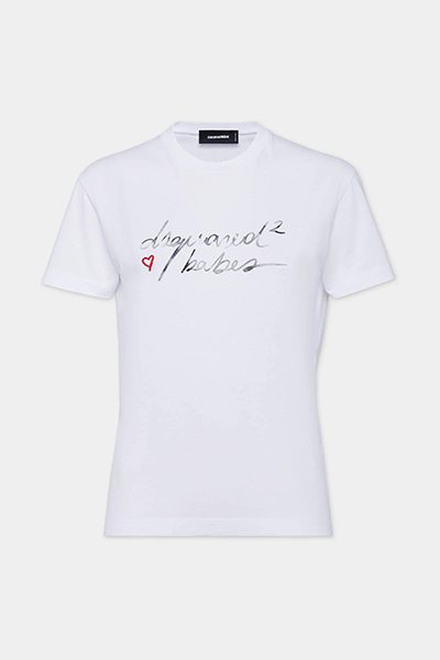 Wash Just Right Fit Dsquared2 Babes T-Shirt