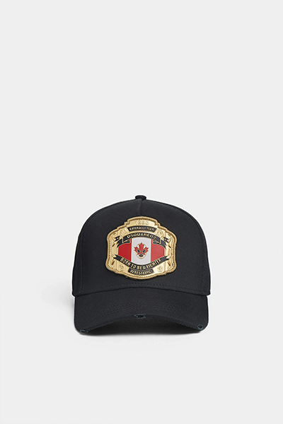 Dsquared2 Boxeur Shiny Patch Baseball Cap