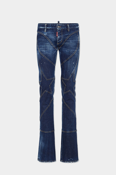 Bound Bunny Wash Sharpei Flared Bootcut Jeans
