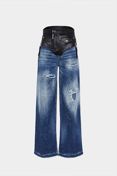 Medium Ripped Wash Twin Pack Hybrid Traveller Jeans