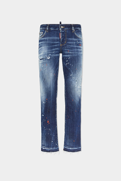 Medium Easy Red Spots Wash Jenna Jeans