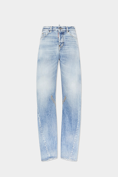 Light Diagonale Wash D2 Twisted Jeans