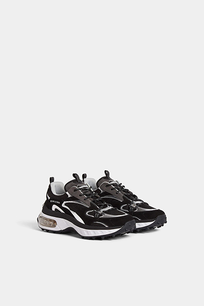 Bubble Lace-Up Low-Top Sneakers
